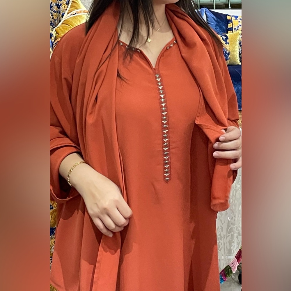 Caftan Abaya - Dress + Scraf